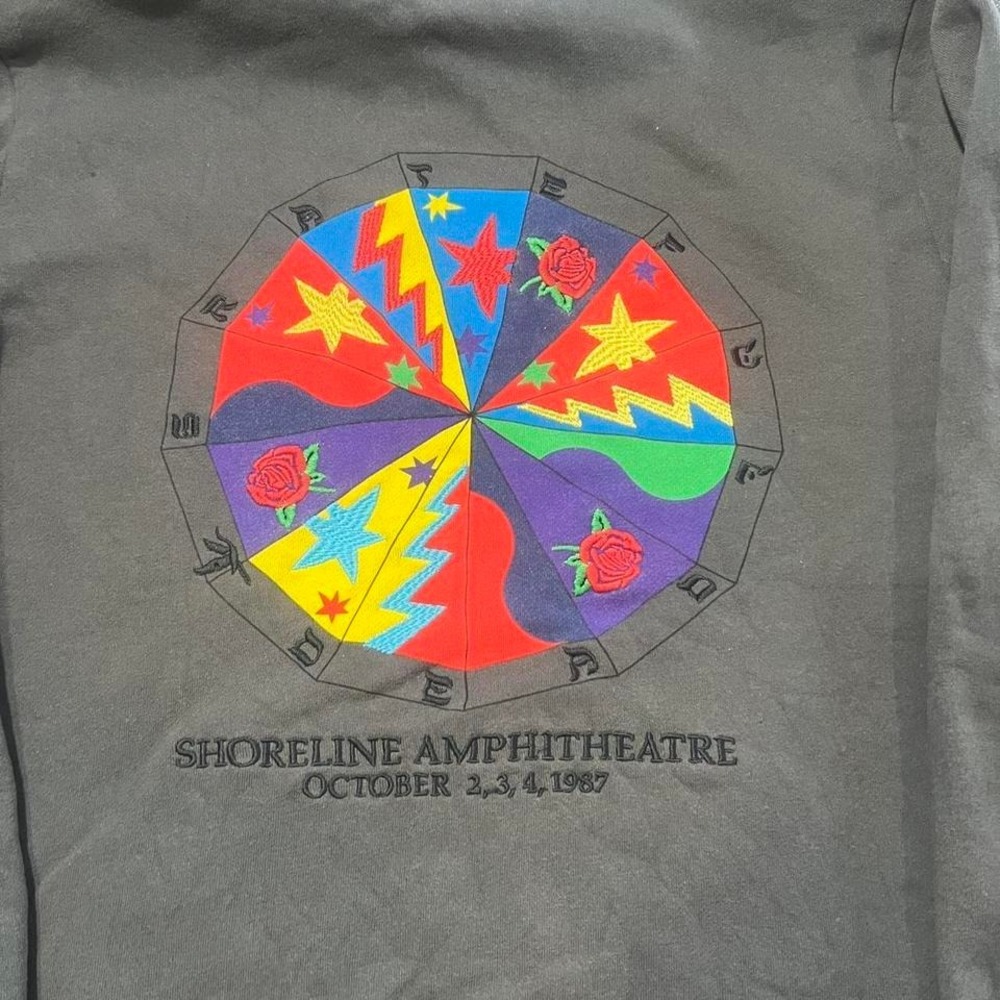 Marine layer Grateful Dead shoreline amphitheater 1987 marine layer hoodie S - Picture 6 of 8